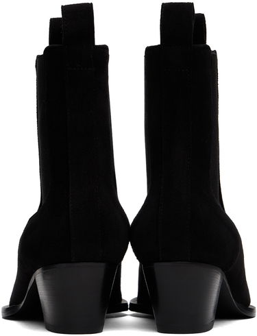 Sneakers och skor TOTEME The City Suede Chelsea Boots Svart | 234-WLGSE074-LE0012, 1