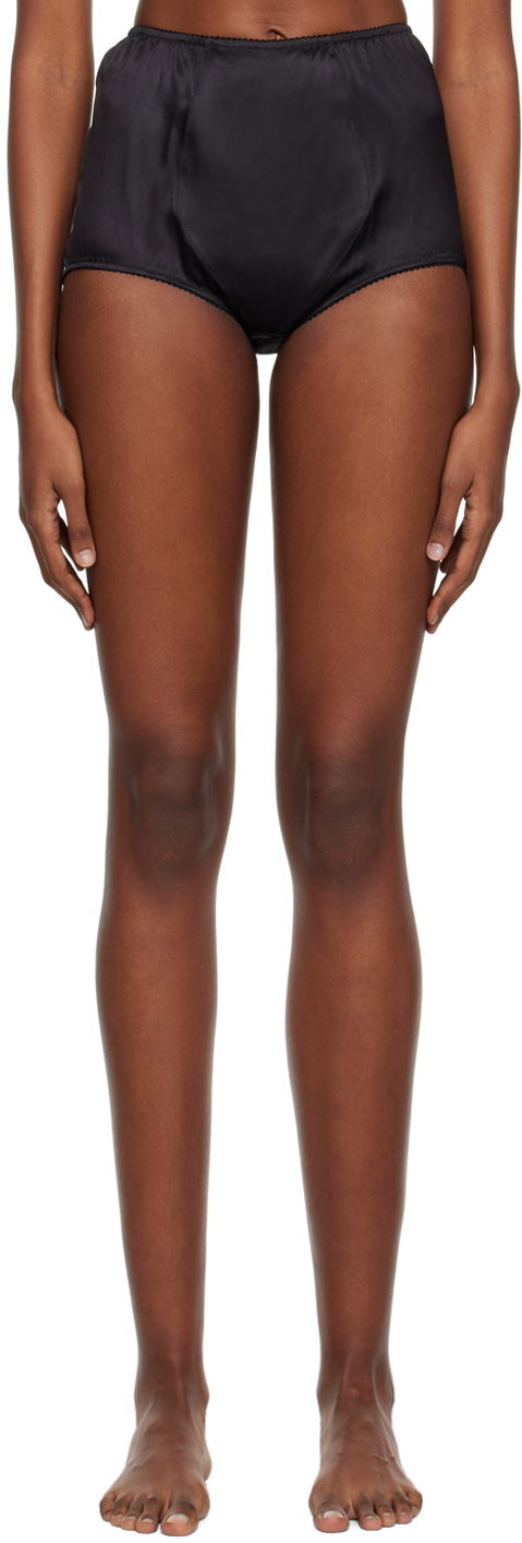 Trosor Dolce & Gabbana Black High-Rise Briefs Svart | O2A18T FUAD8