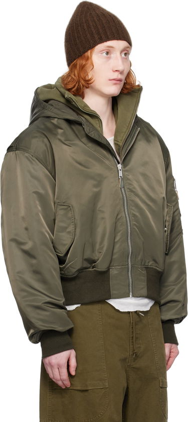 Bomberjacka Entire Studios Entire Studios Broad Bomber Jacket Grön | ES2539JA, 4