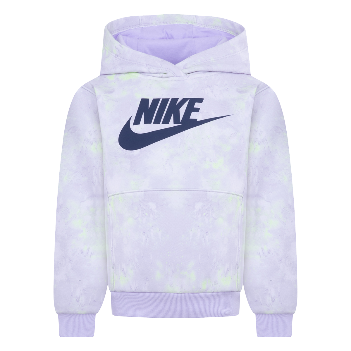 Sweatshirt Nike Nike Tie-Dye Fleece Hoodie Purpur | 36L652-PAL, 0