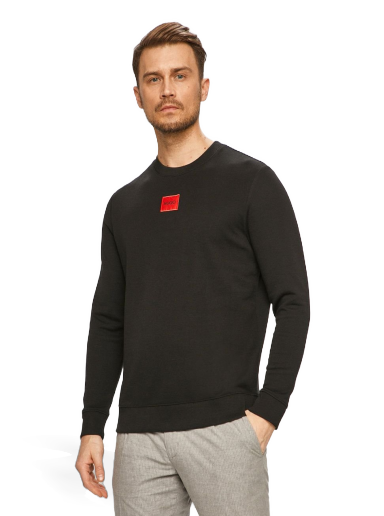 Sweatshirt BOSS Crewneck Sweatshirt Svart | 50447964