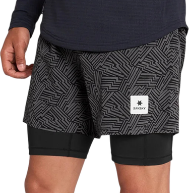 Shorts Saysky Reflective Pace 2 in 1 Shorts 5'' Svart | omrsh20c1050-omrsh20c1050, 0