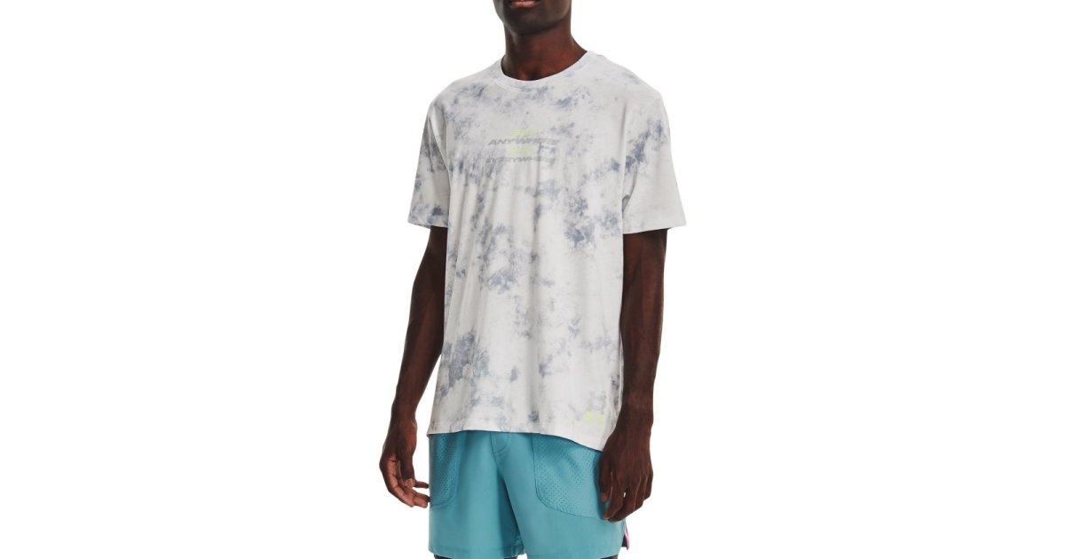 T-shirt Under Armour Run Anywhere Tee Vit | 1376500-006, 1