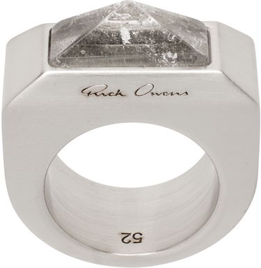 Ringa Rick Owens Rick Owens Pyramid Ring Metallisk | RJ0000049 MMTES2, 0