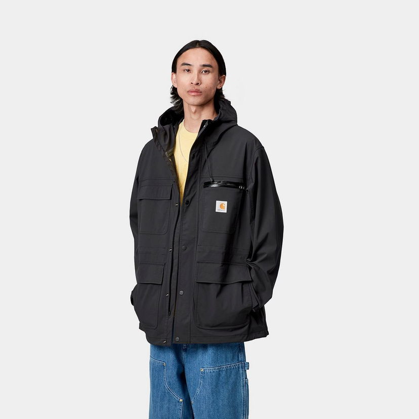 Parkas Carhartt WIP WIP Bowden Hooded Jacket Svart | I035246_18