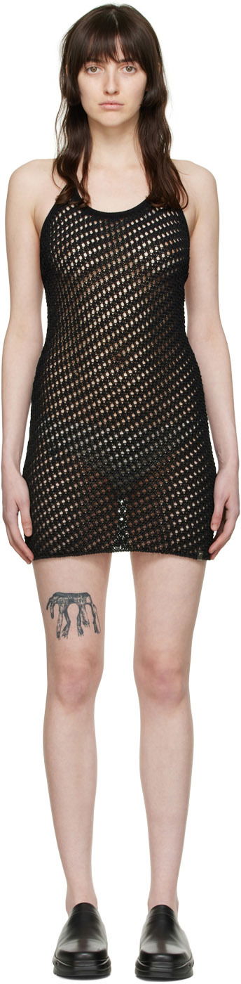 Klä 1017 ALYX 9SM Cotton Mini Dress Svart | AAWKN0137YA01.S22