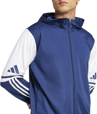 Sweatshirt adidas Originals SQ25 Hooded Jacket Blå | jd2989, 1
