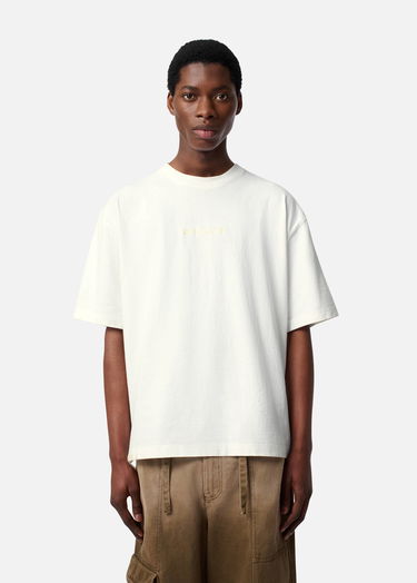 T-shirt AXEL ARIGATO Men's Relaxed Fit T-Shirt with Drawstring Hem Vit | A3443001, 9