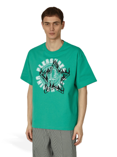 T-shirt Pleasures University Heavyweight T-Shirt Grön | P23SP029 GREEN