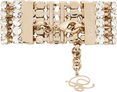 Armband Blumarine Blumarine Rhinestone Chain Bracelet Metallisk | P522W324A, 1