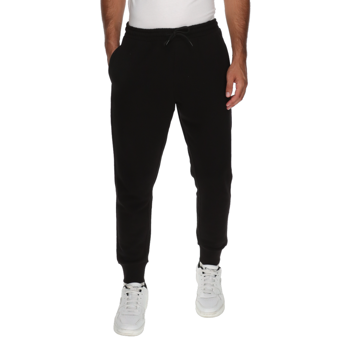 Träningsbyxor Champion Rib Cuff Pants Svart | 222114-KK001, 0