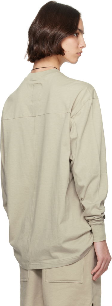 T-shirt Rick Owens Rick Owens Champion Edition Girdered T-Shirt Beige | CW01E1672 CHJG, 2