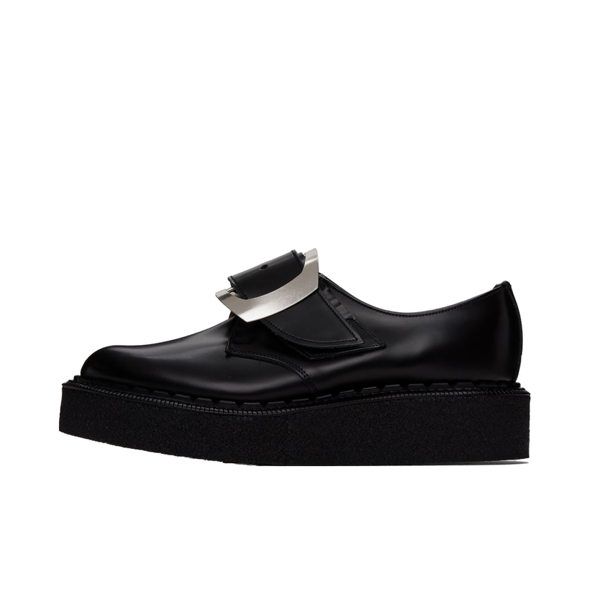 Sneakers och skor Comme des Garçons George Cox Edition Buckle Monkstraps Svart | PN-K103-001