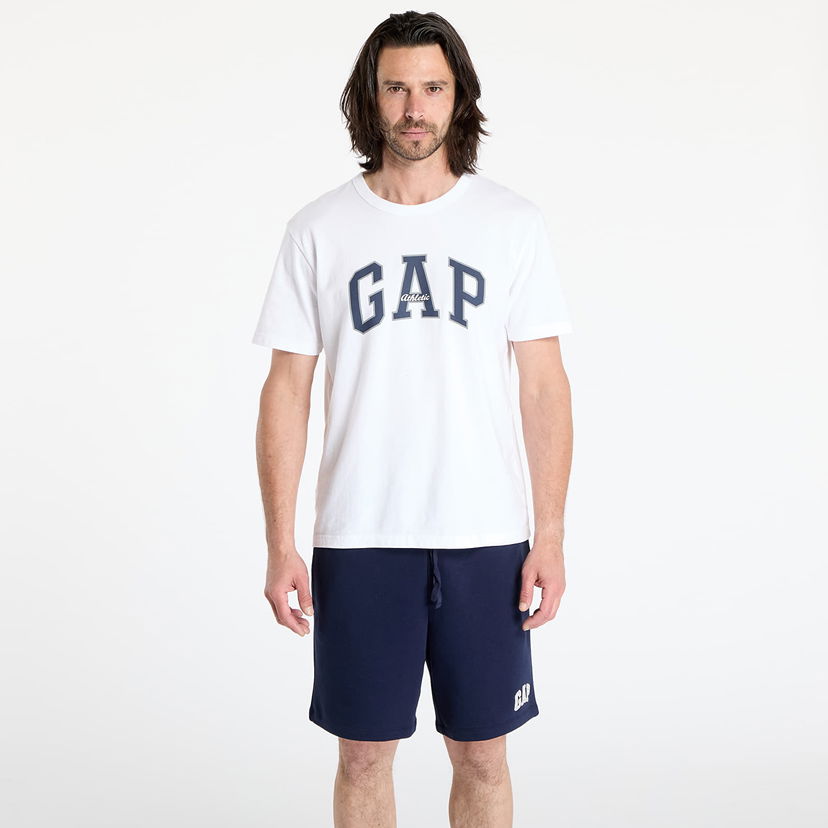 T-shirt GAP Men's GAP Athletic Logo T-Shirt Vit | 797924-02