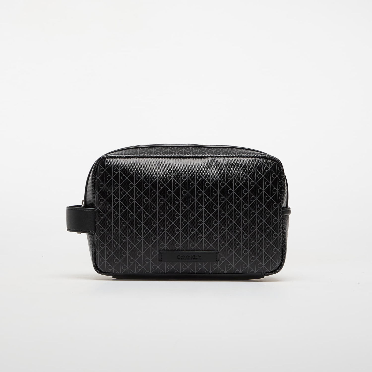 Resväska CALVIN KLEIN Calvin Klein Emblem Aop Coated Dopp Kit Svart | LV04D1082G UB1, 0