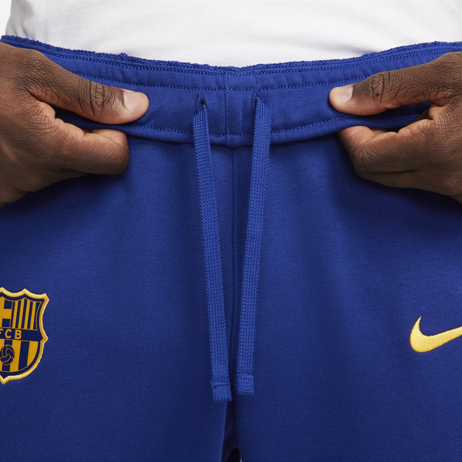 Träningsbyxor Nike FC Barcelona Club Fleece Pants Blå | FJ5604-455, 1