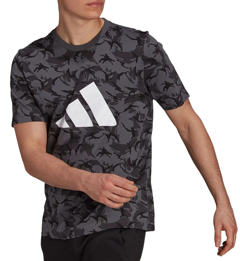 T-shirt adidas Performance Sportswear Future Icons 3-Stripes Svart | ha8707
