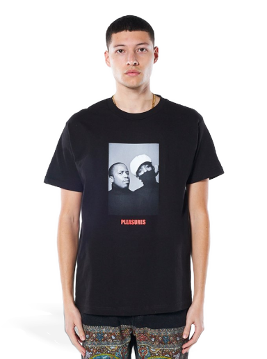 T-shirt Pleasures Vocabulary Tee Svart | P22SP059-BLACK
