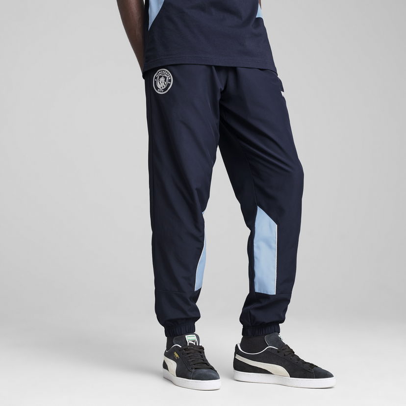 Träningsbyxor Puma Manchester City ftblARCHIVE Woven Pants Mörkblå | 779132_73