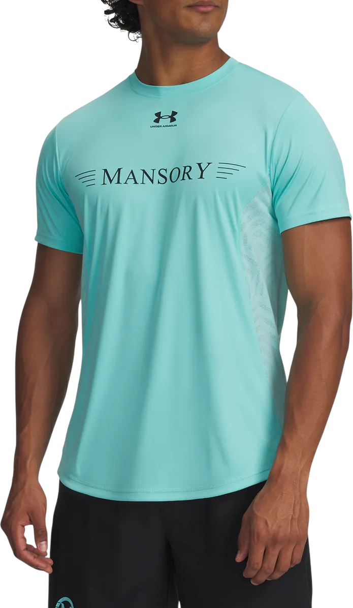T-shirt Under Armour Mansory Challenger Performance T-Shirt Turkos | 6009235-425