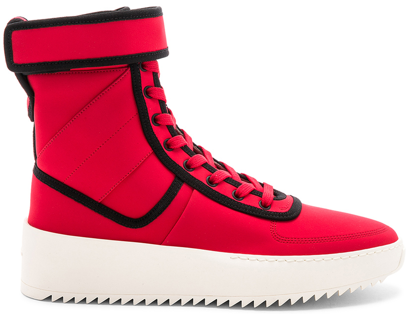 Sneakers och skor Fear of God Military Sneaker Red Black Röd | FG03S18U-20FNFG4099