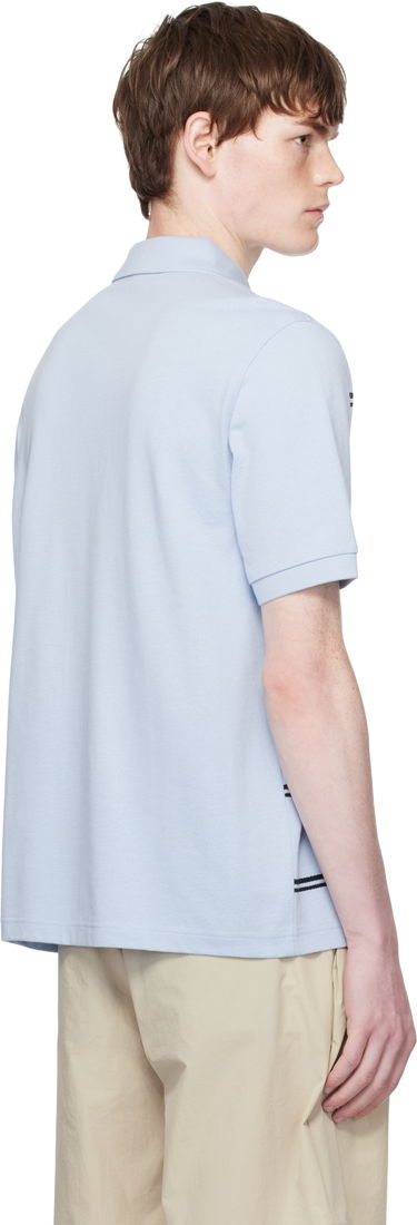 Polotröja Fred Perry Fred Perry Striped Button-Through Polo Blå | M9906, 2