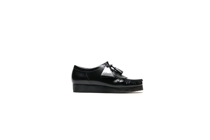 Sneakers och skor Clarks Originals Wallabee Polished Tassel Svart | 26183780