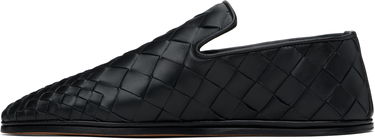 Kläder Bottega Veneta Bottega Veneta Intrecciato Leather Slippers Svart | 819500V55V01000, 2