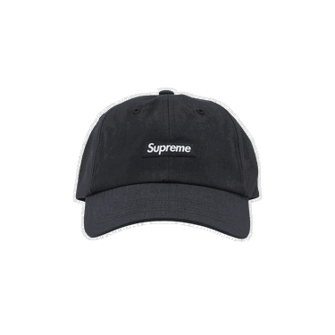 Keps Supreme Brushed Cordura Small Box 6-Panel Svart | FW22H93 BLACK, 0