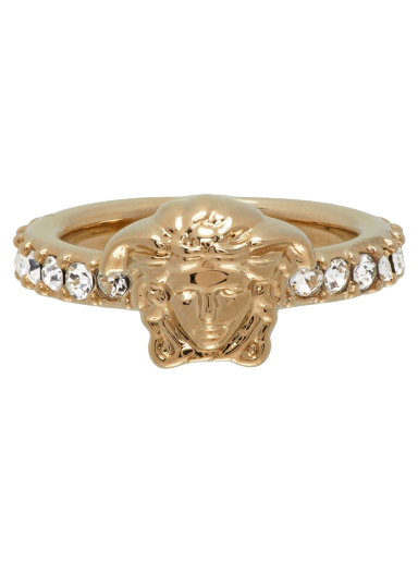 Ringa Versace Swarovski Medusa Ring Beige | DG5E544 DJMX