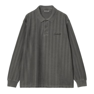 Polotröja Carhartt WIP Carhartt WIP Morrison Long Sleeve Rugby Shirt Grå | I034568_9, 0