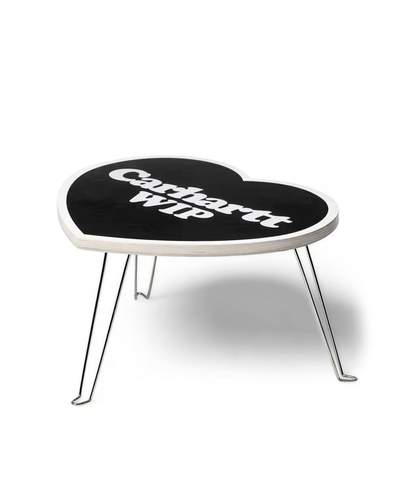Heminredning Carhartt WIP Carhartt WIP Heart Folding Table Svart | I035830.0D2XX