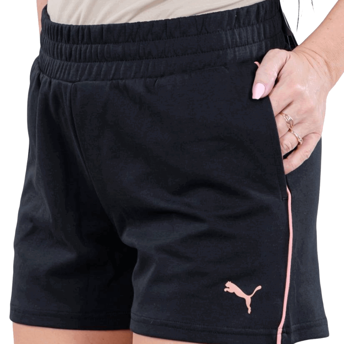 Shorts Puma Modern Sports 4 Inch Shorts with Elastic Waist Svart | 847110-51, 0