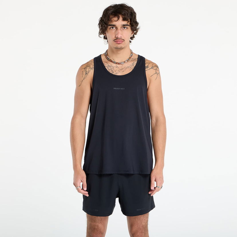 Linne Under Armour Project Rock Iso-Chill Training Tank Top Svart | 6007179-001