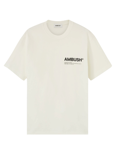T-shirt Ambush Jersey Workshop T-Shirt Vit | BMAA007S22JER0010210