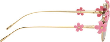 Solglasögon Loewe Paula's Ibiza Daisy Field Sunglasses Metallisk | LW40173UW5130A 192337236174, 1
