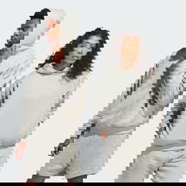 Sweatshirt adidas Performance Basketball Sueded Hoodie Grå | IN7707, 1