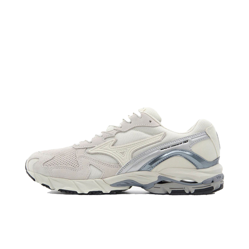 Löpning Mizuno Wave Rider 10 Premium Beige | D1GA2182-01
