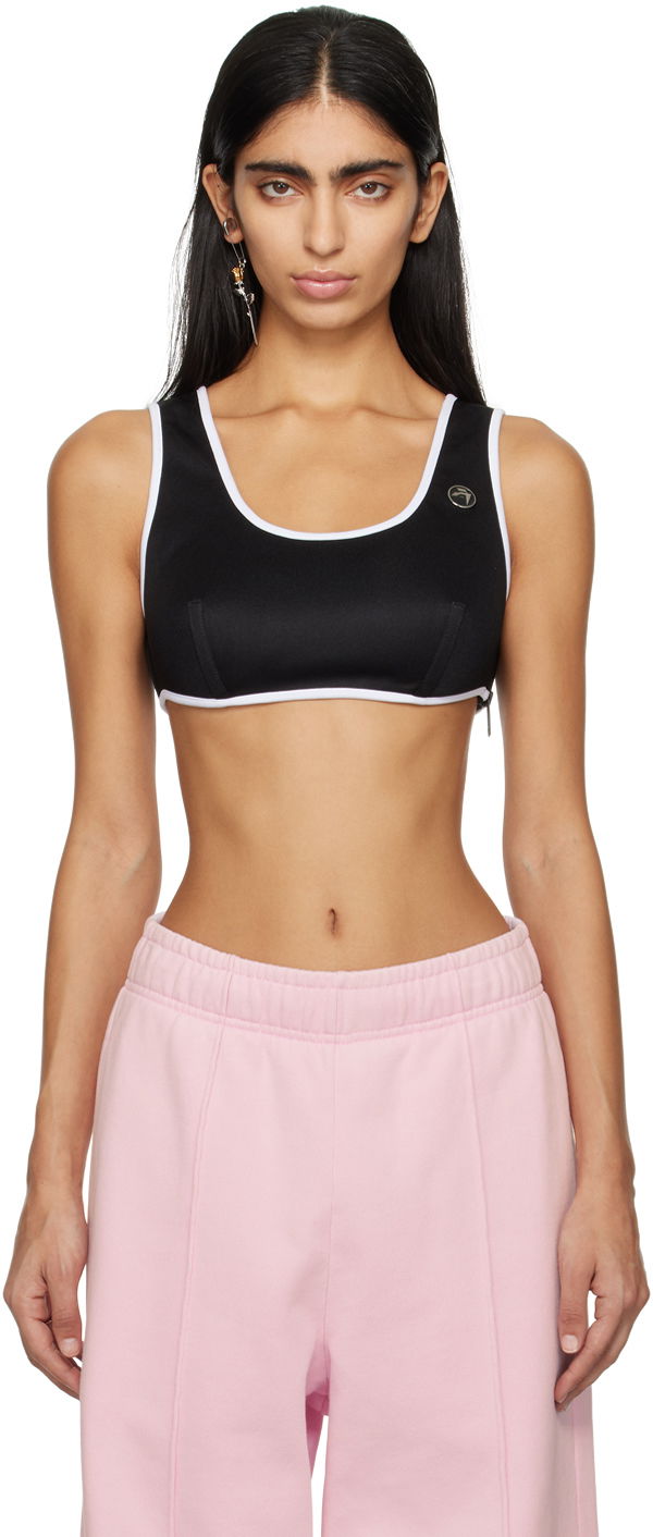 Behå Ambush Lace Up Camisole Svart | BWAD004S24JER0011000