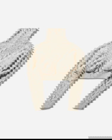 Sweater Jean Paul Gaultier Conical Turtleneck Sweater Beige | 2431FPL058-M081 64, 1