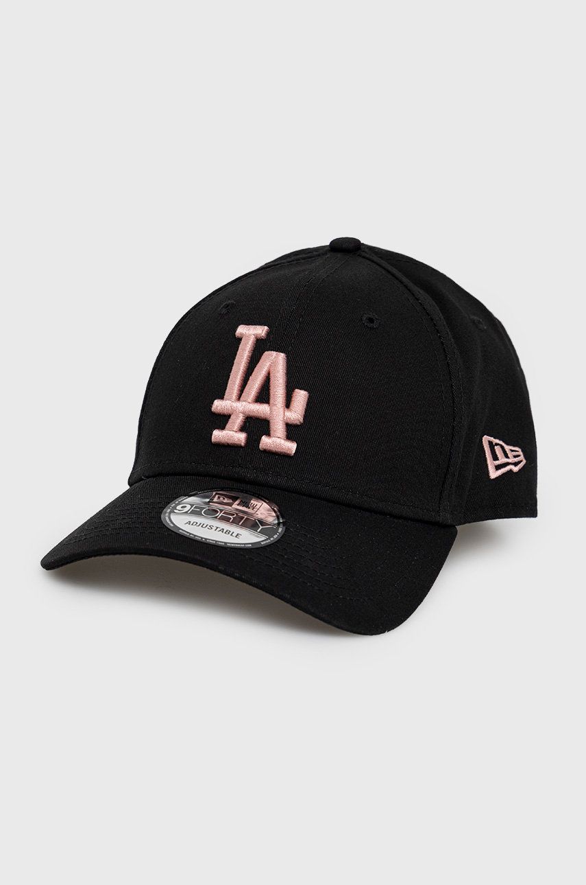 Keps New Era League Essential 9Forty LA Dodgers Cap Svart | 60284862, 0