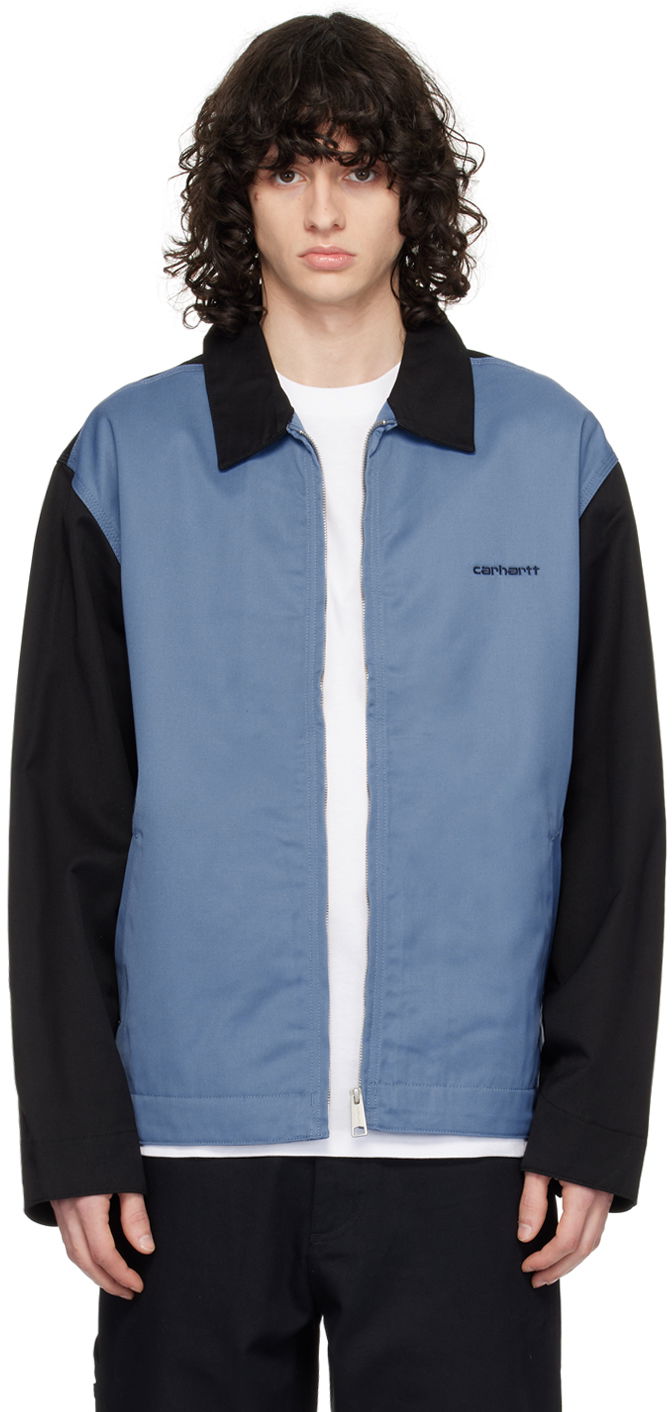 Jacka Carhartt WIP Module Script Colorblock Jacket Blå | I032977