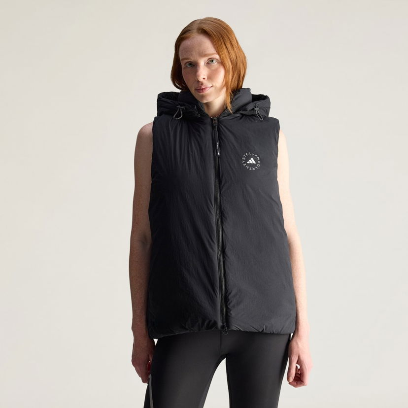Väst adidas Performance adidas by Stella McCartney Padded Vest Svart | JW2038