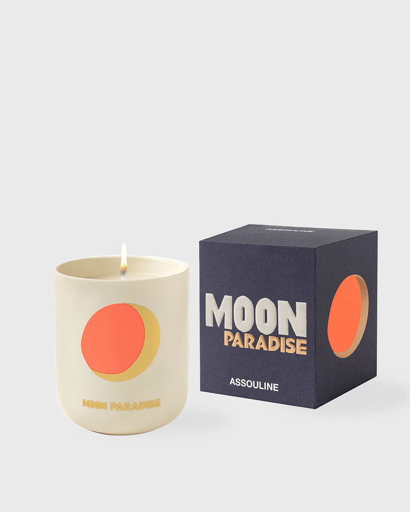 Heminredning ASSOULINE Moon Paradise Travel Candle Flerfärgad | 882664004613