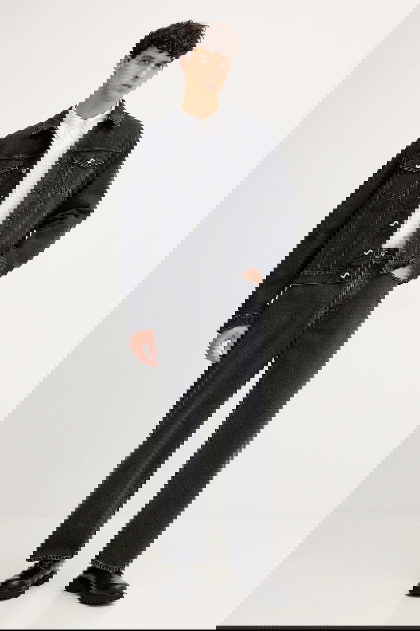 Skjorta KENZO Kenzo Regular Fit Shirt with Classic Collar Vit | FF65CH4109LO, 1