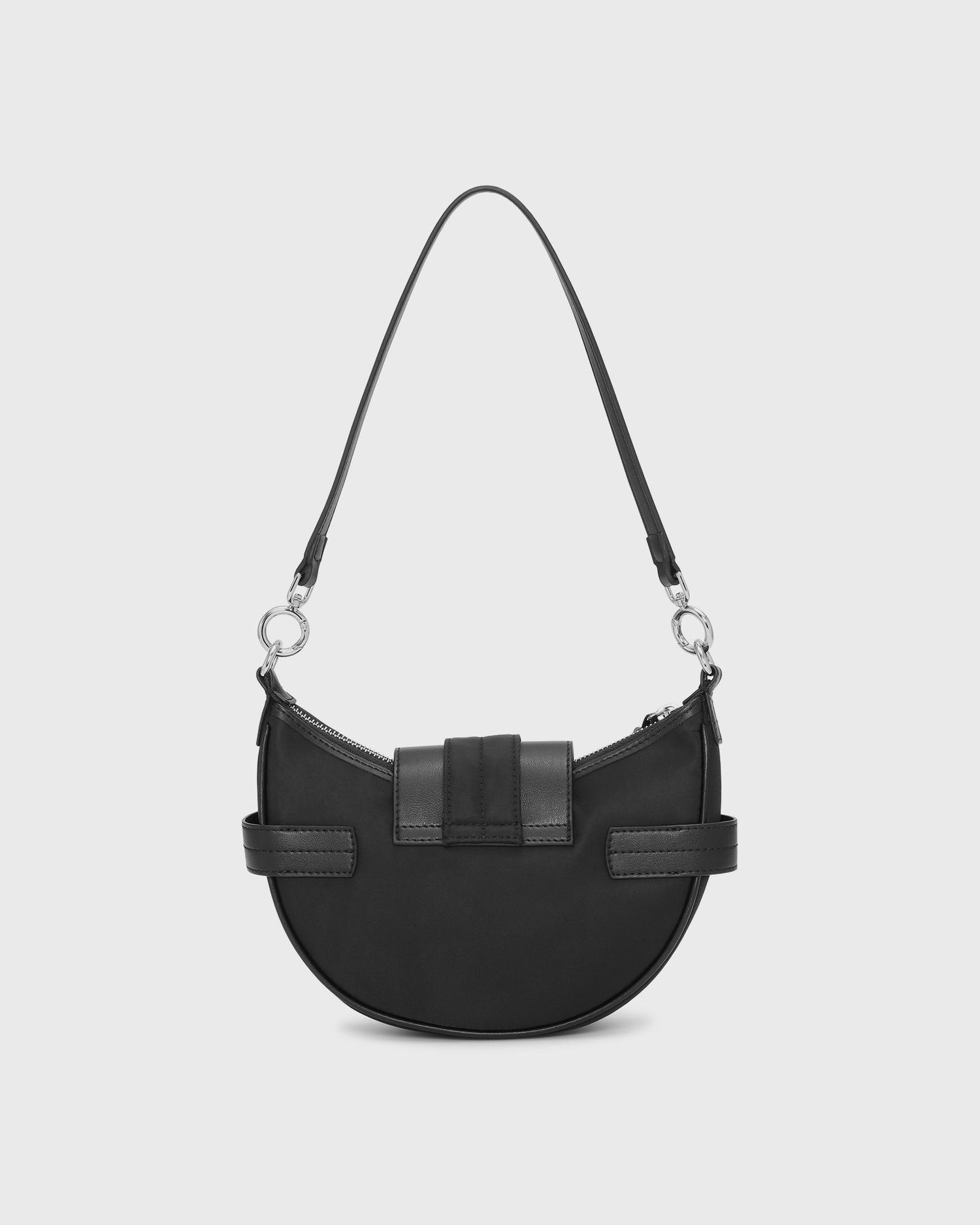 Handväska GANNI Bucky Bag Small Crossbody Nylon Svart | A6134-099, 1