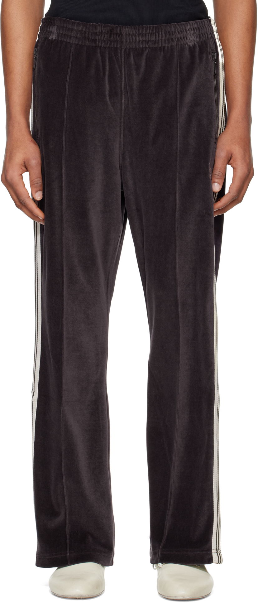 Träningsbyxor Needles Needles Boot-Cut Track Pants Brun | QV322