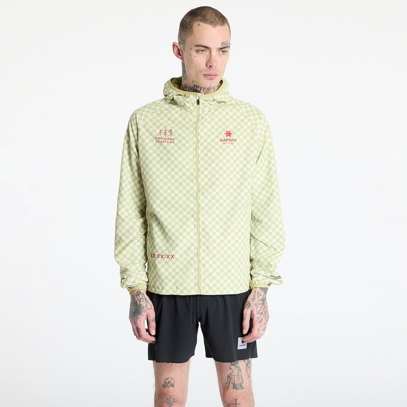 Vindjacka Saysky SAYSKY Checker Pace Jacket Grön | NMRJA22C1034