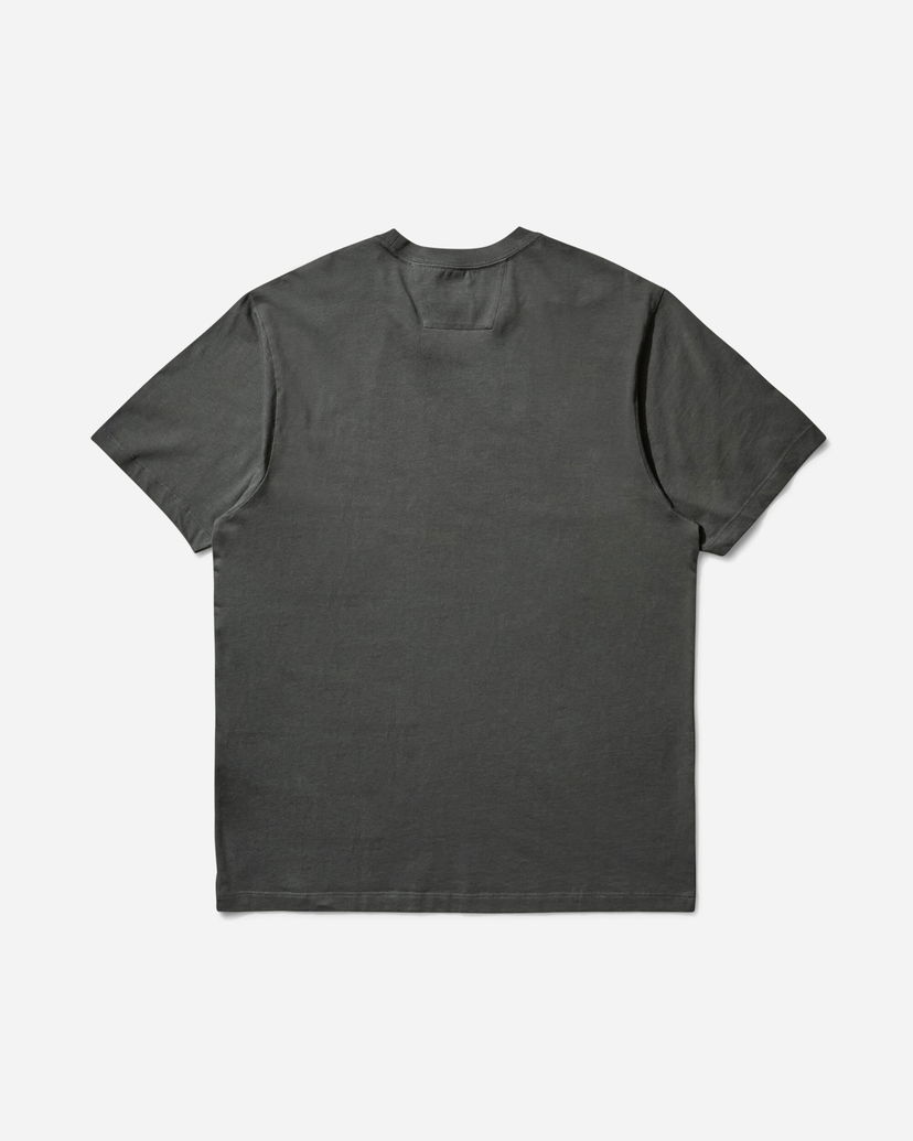 T-shirt C.P. Company 30/1 Jersey Vertical Logo T-Shirt Grå | 19CMTS091A-005100W 978