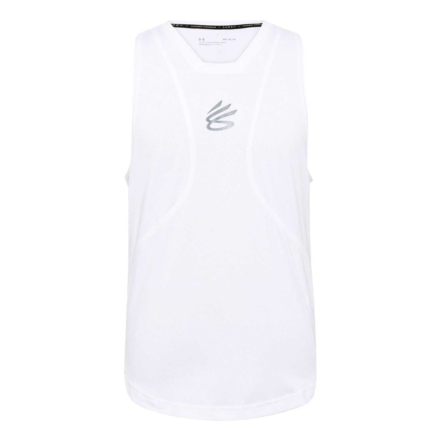 Linne Under Armour Curry Performance Tank Vit | 1362587-100, 0
